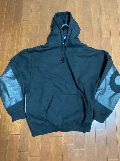 Supreme Big Logo Hooded Sweatshirt "Black"