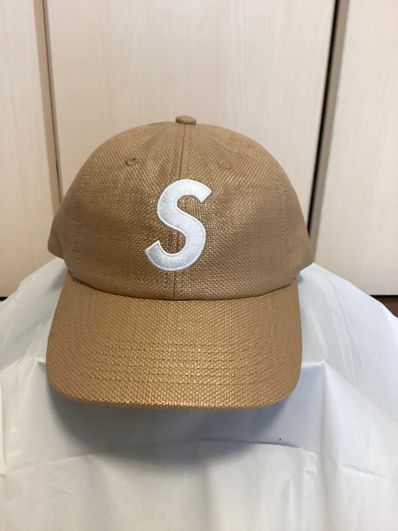 Supreme Raffia S Logo 6-Panel "Natural"
