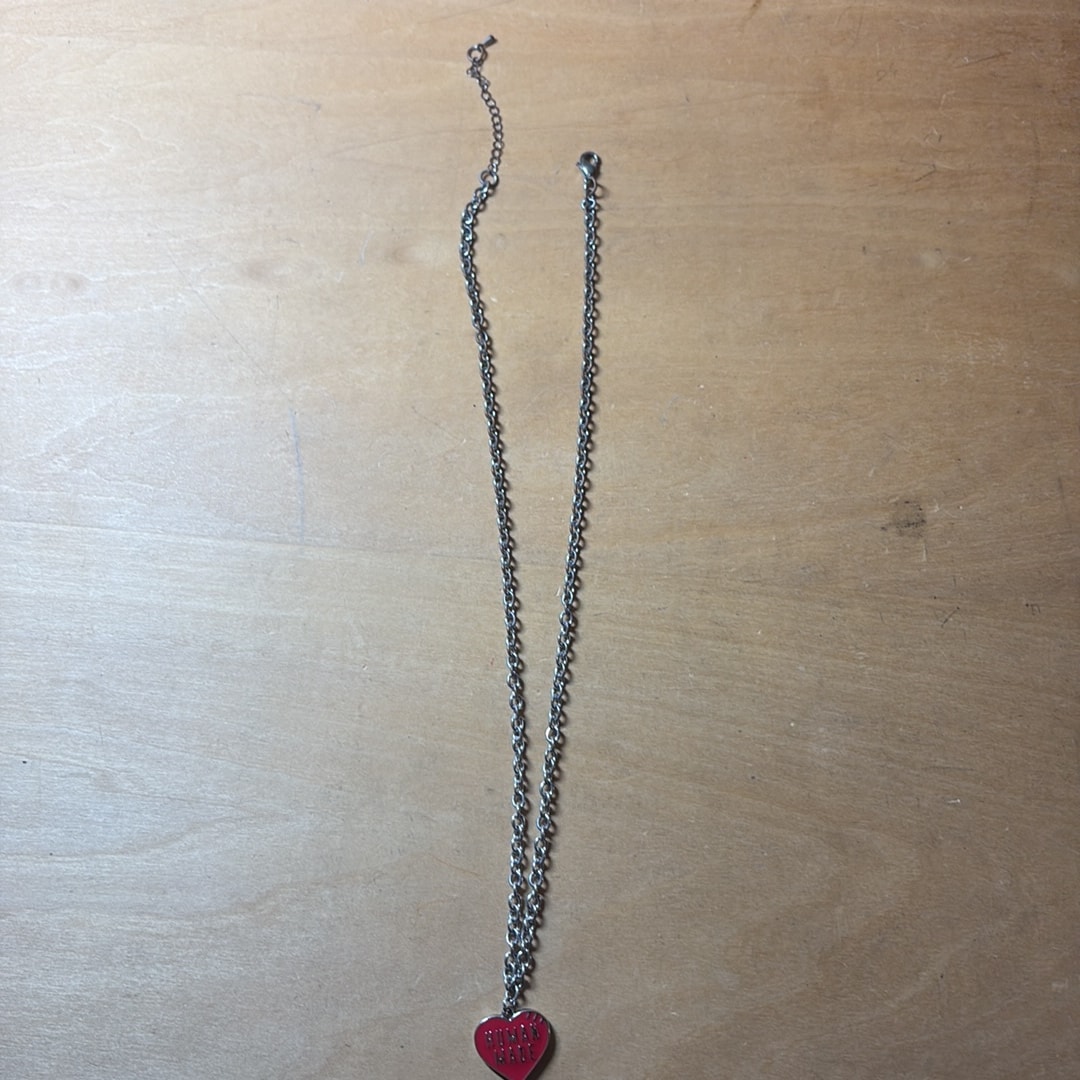 HUMAN MADE Heart Necklace "Red" HM29GD157