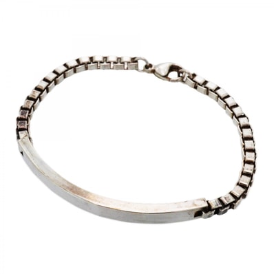 【6jdb0357】ティファニー ブレスレット ベネチアンリンク シルバー925【中古】メンズ レディース ユニセックス