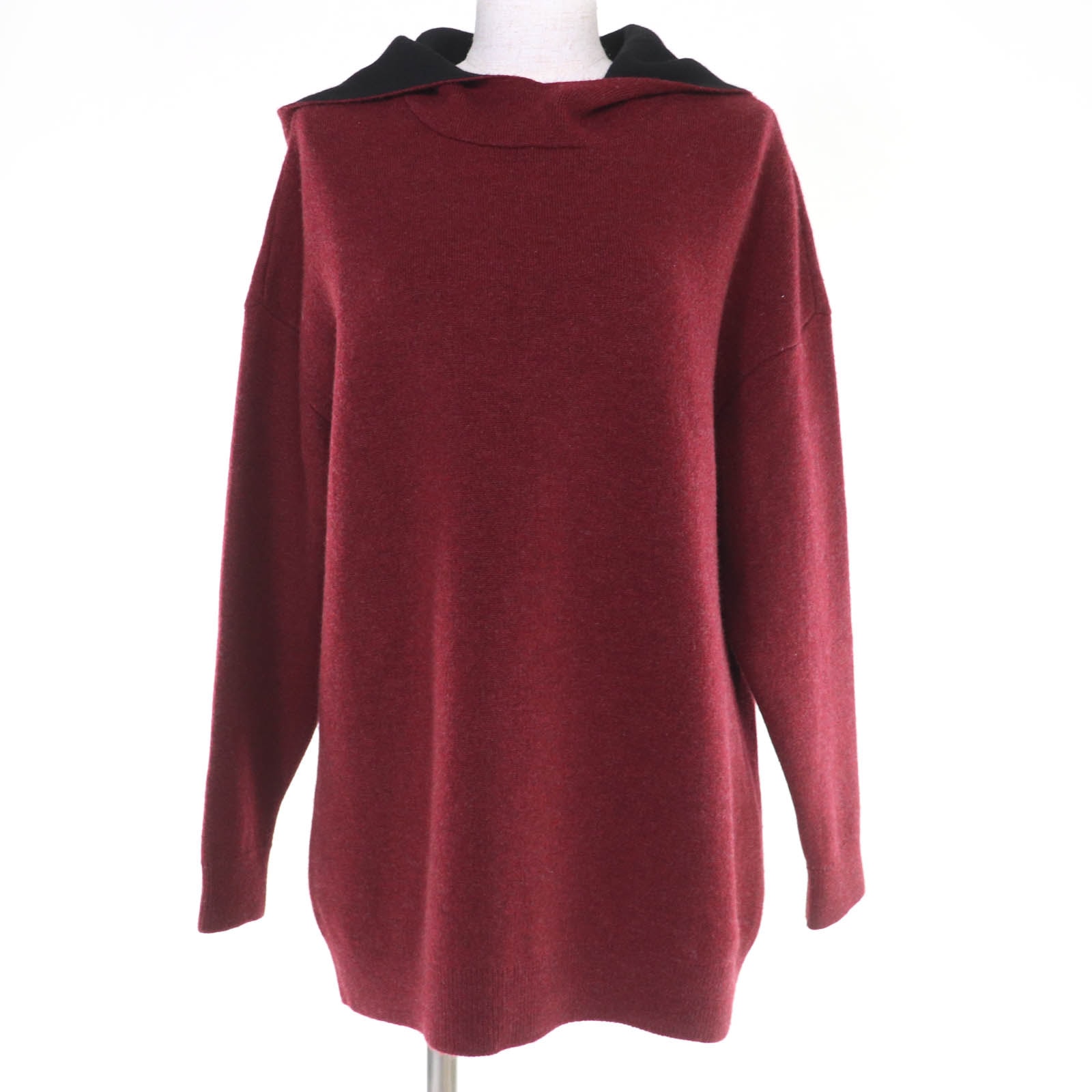 極美品 クリスチャンディオール ニット J’ADIR レッド系 レディース 40