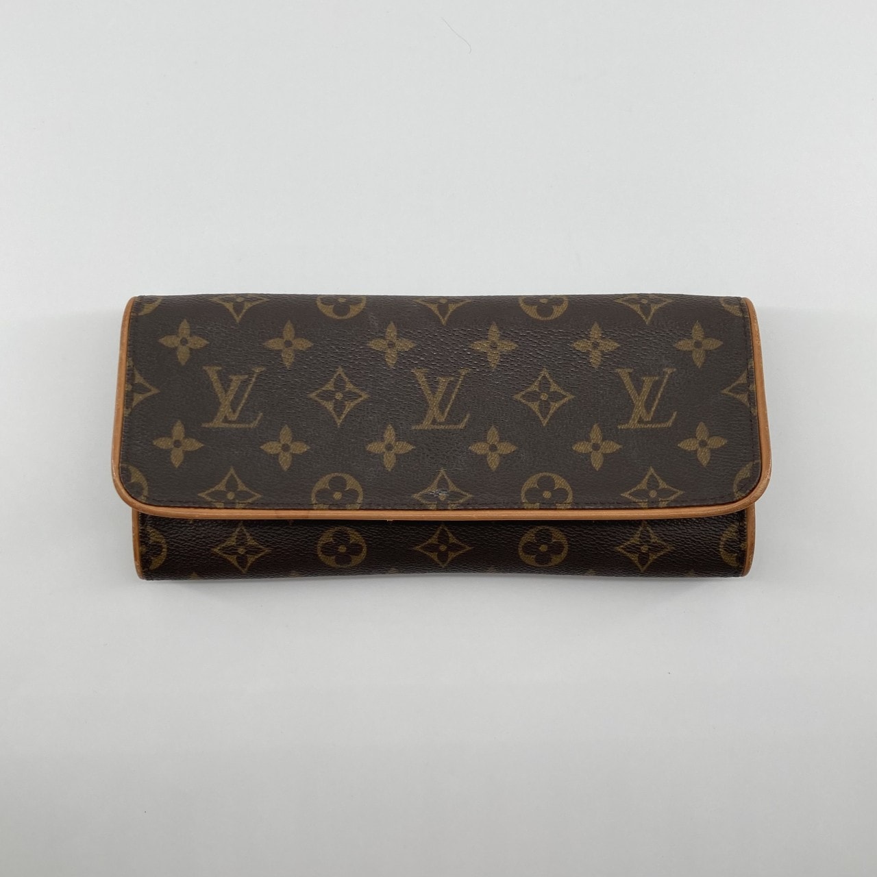 LOUIS VUITTON(ルイ・ヴィトン) モノグラム ポシェット ツインGM 2WAY M51852 ショルダーバッグ ブラウン