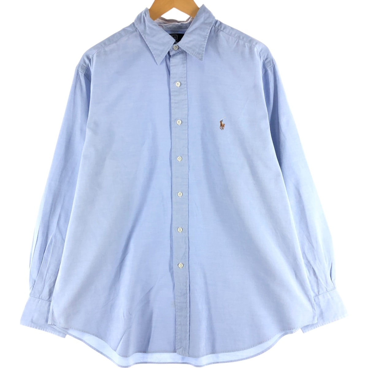 古着 ラルフローレン Ralph Lauren LOWELL 長袖 コットンシャツ メンズXL相当/eaa509384