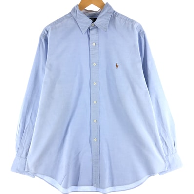 古着 ラルフローレン Ralph Lauren LOWELL 長袖 コットンシャツ メンズXL相当/eaa509384