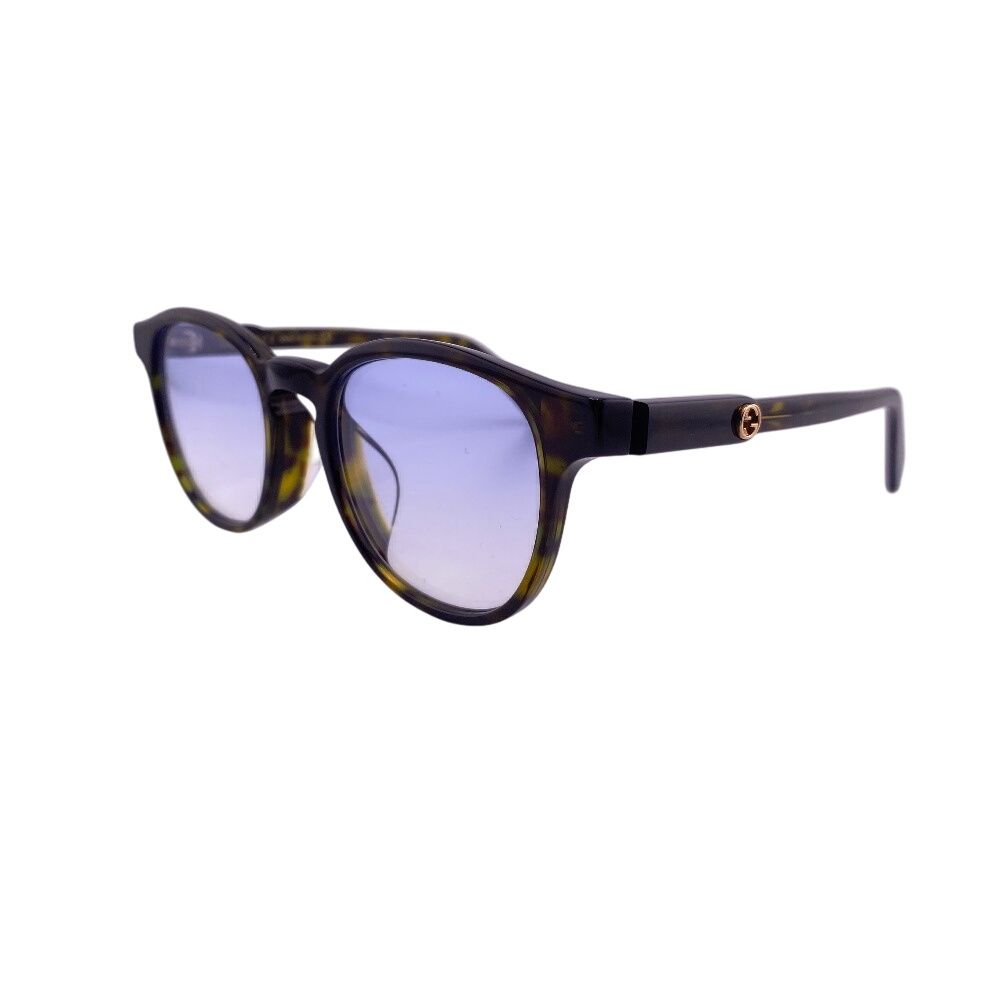 グッチ GUCCI メガネ サングラス インターロッキングG べっ甲柄 眼鏡 GG0556OJ ブラック