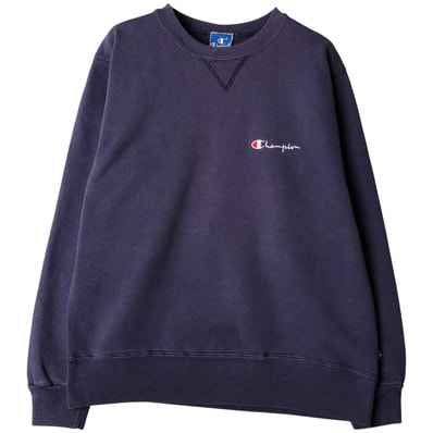 古着 90年代 チャンピオン Champion ワンポイントロゴスウェットシャツ トレーナー USA製 メンズL相当 ヴィンテージ/eaa606194