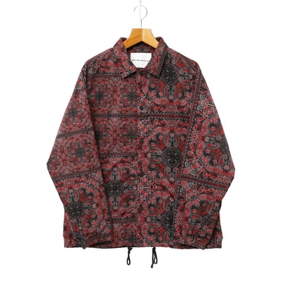 WHITE MOUNTAINEERING ホワイトマウンテニアリング BANDANA PRINTED COACH JACKET ジャケット サイズ4 バンダナプリント コーチジャケット ブランド古着【中古】20260715/RB0099
