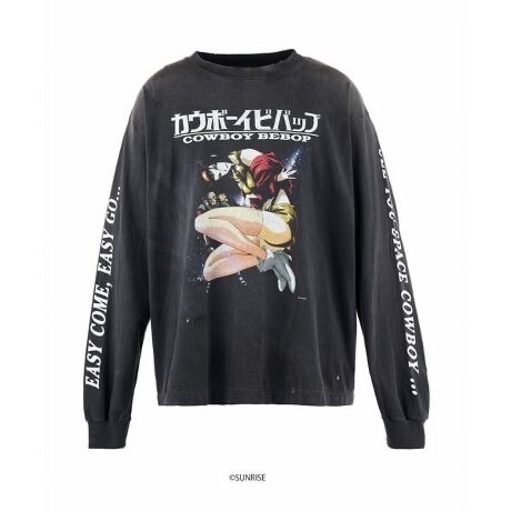 SAINT Mxxxxxx x COWBOY BEBOP LS Tee "Black"