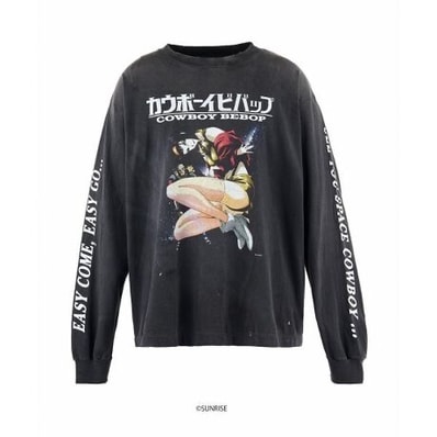 SAINT Mxxxxxx x COWBOY BEBOP LS Tee "Black"