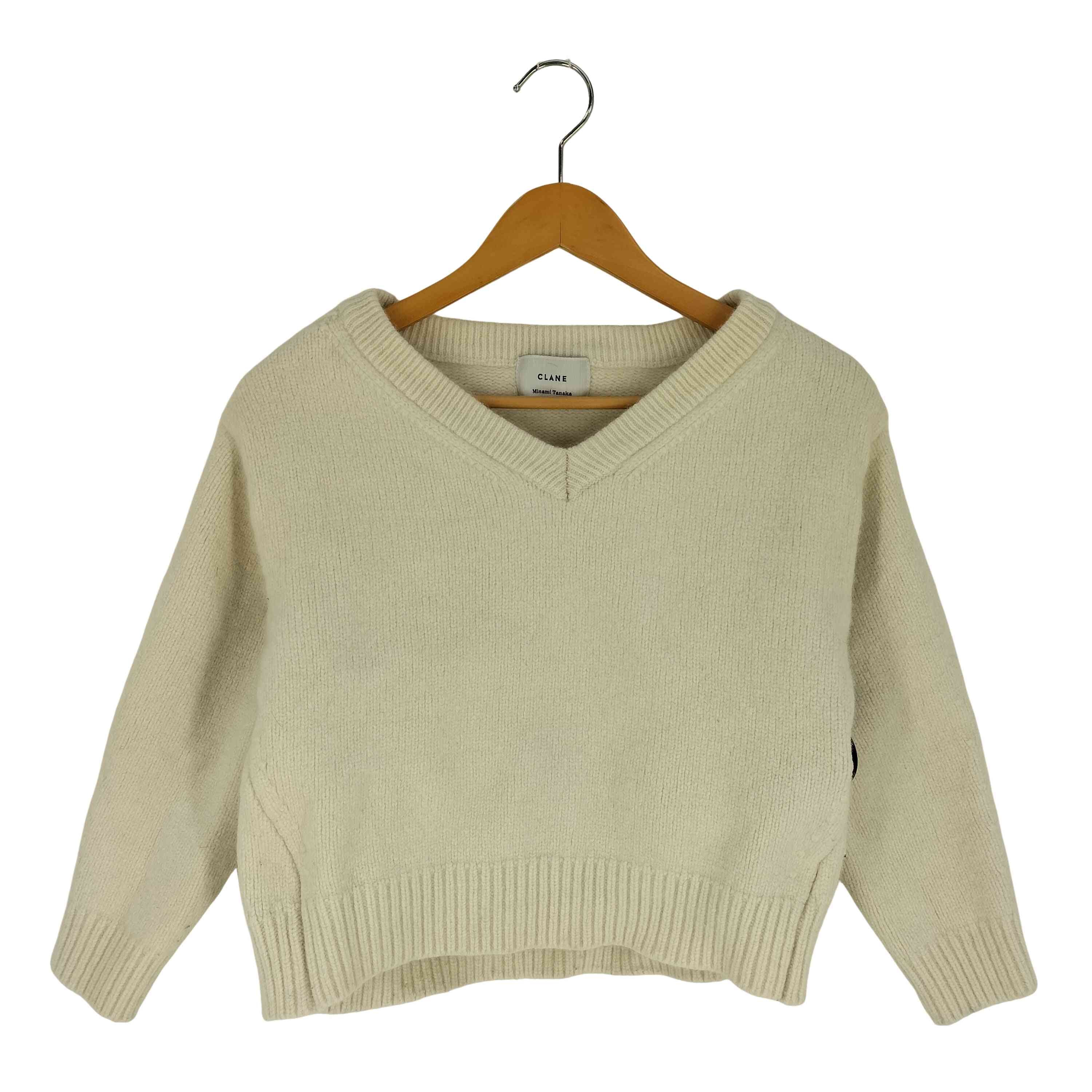 V NECK KNIT TOPS【1141758598018】