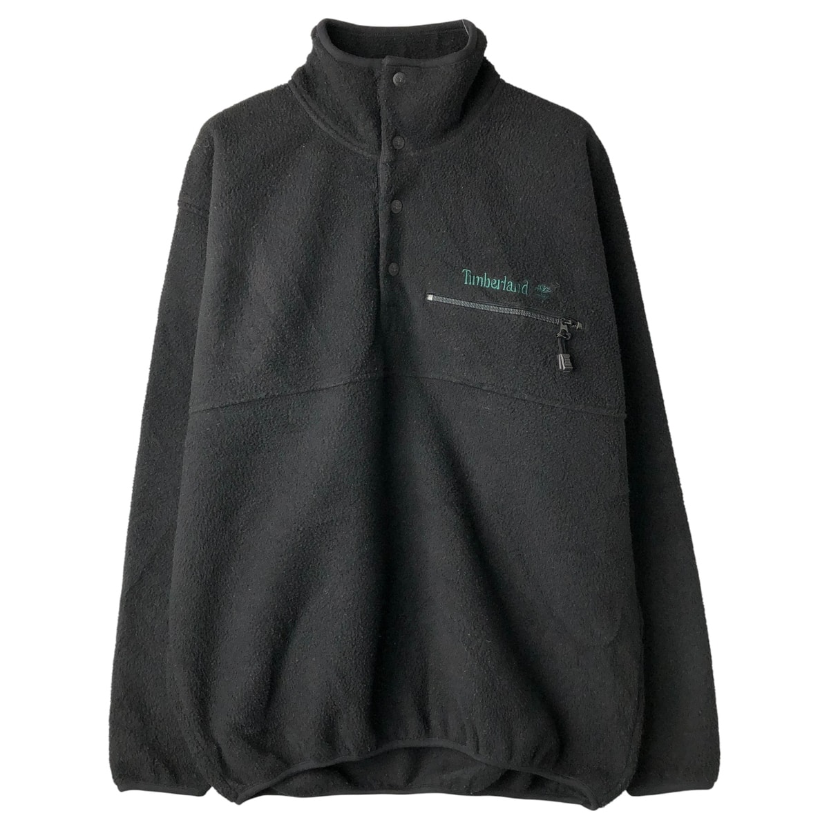 古着 90~00年代 ティンバーランド Timberland ハーフスナップ フリースプルオーバー カナダ製 メンズXS相当/eaa459057