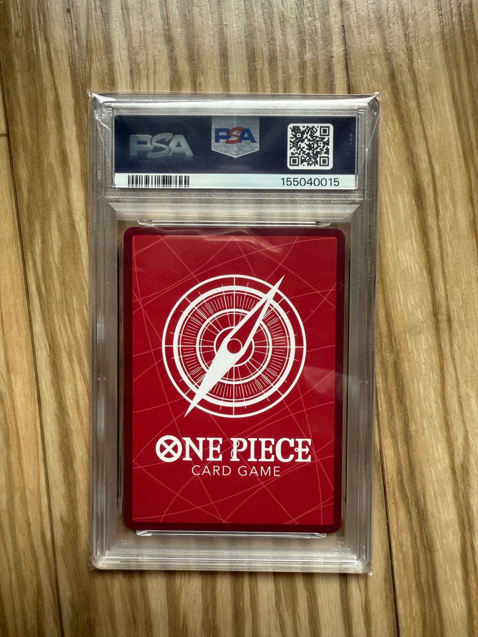 【初回生産版非売品カード】ワンピース 希少カード 2001年 PSA10】モンキー・D・ルフィ L :開封済 [OP13-001](プロモーション
