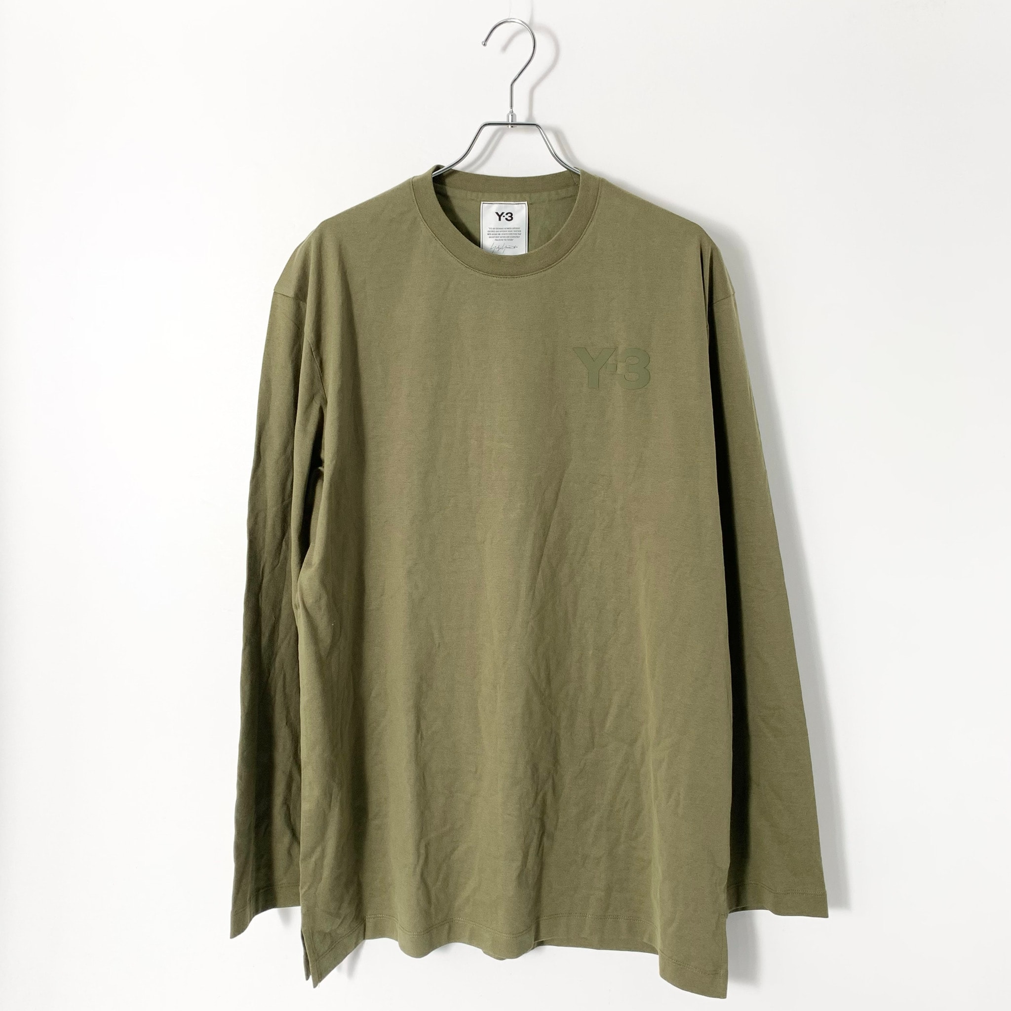 Y-3 M Classic Chest Logo L/S Tee "Khaki" 