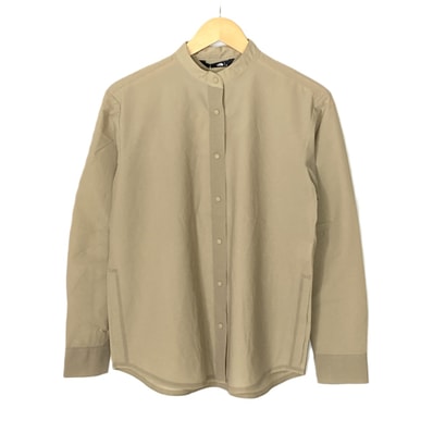 THE NORTH FACE ザノースフェイス ロングスリーブパラムシャツ SIZE M レディース NRW12201 ベージュ系