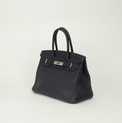 エルメス HERMES バーキン30 ヴェルソ バーキン 30 ヴェルソ バッグ トートバッグ シェーブル レザン Raisin リラ Lilas パープル Purple 紫 シルバー金具 ハンドバッグ バイカラー