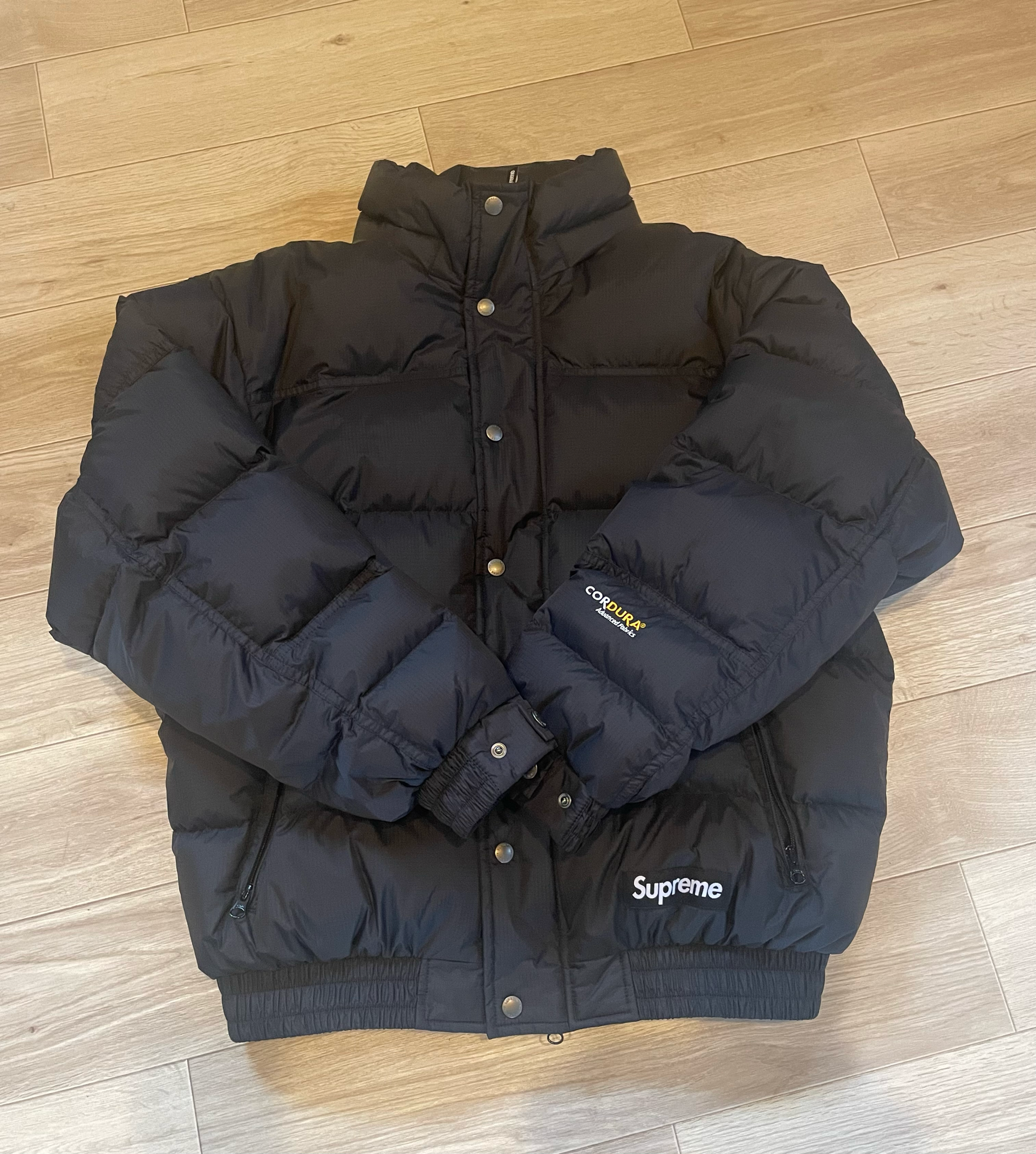 Supreme Facemask 700-Fill Down Puffer Jacket "Black"