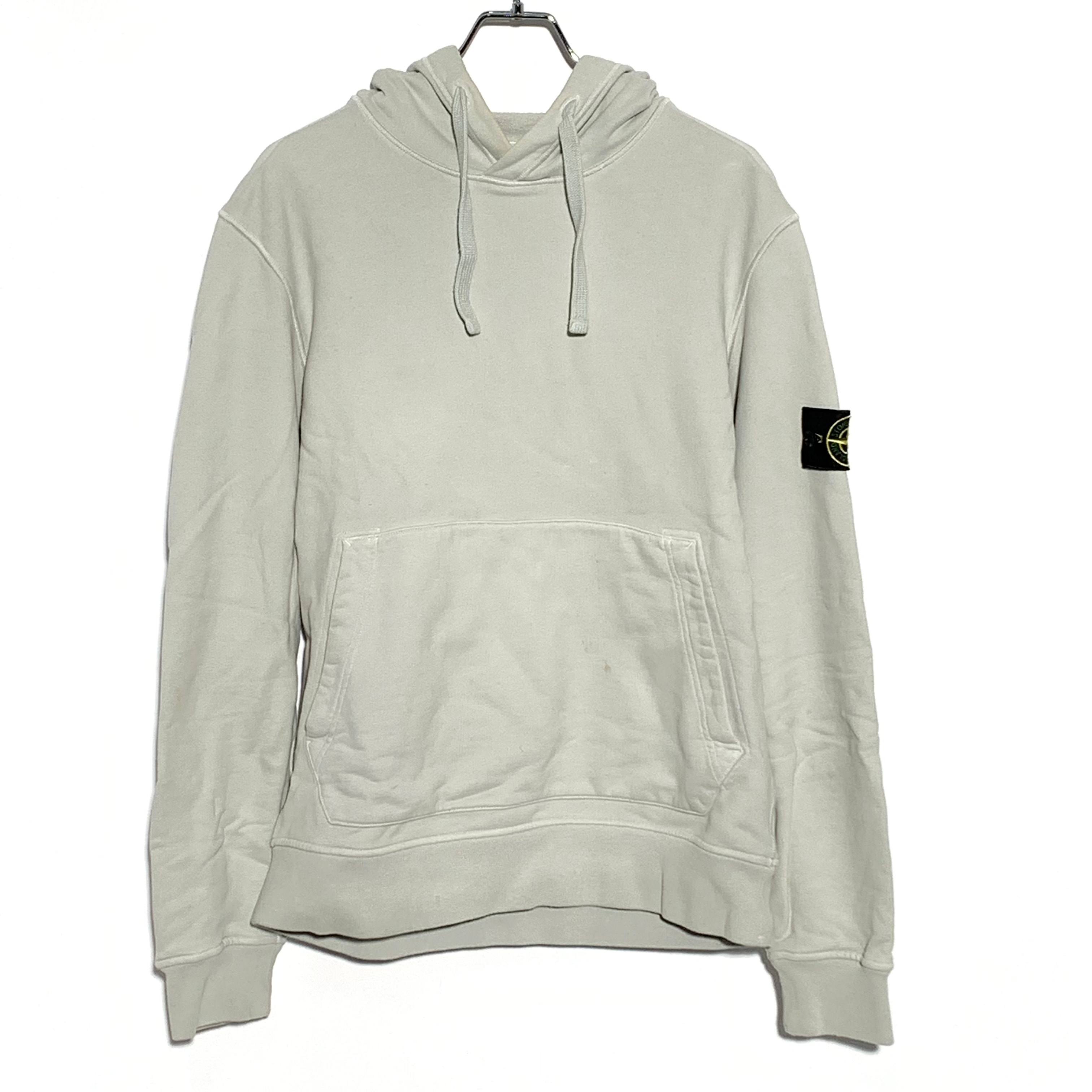 Garment Dye Hooded Sweatshirt Gray