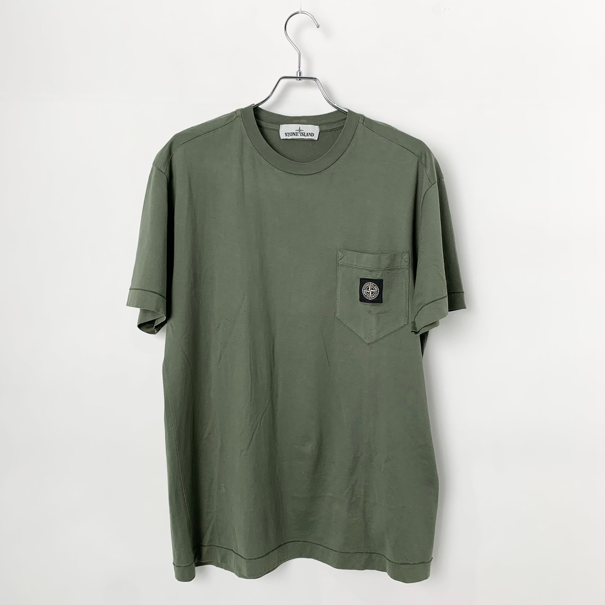 Stone Island Pocket S/S T-Shirt "Olive"