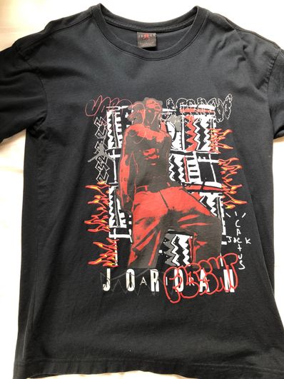 Air Jordan x Travis Scott 2 Tee "Black"