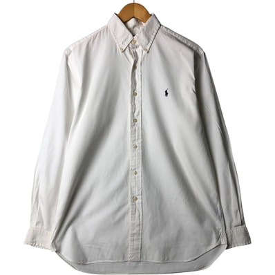 古着 ラルフローレン Ralph Lauren CLASSIC FIT クラシックフィット 長袖 ボタンダウンシャツ メンズM相当/eaa594294