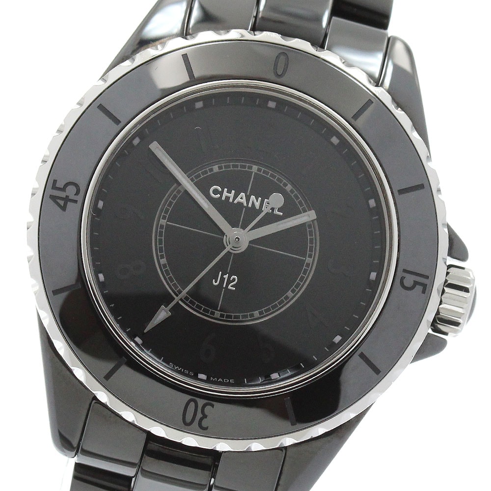 ☆良品 ★保 シャネル J12 ファントム  H6346 レディース 【中古】