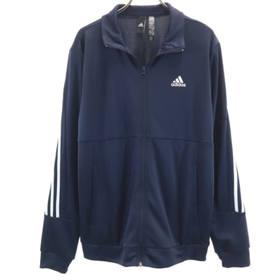 adidas アディダス トラックジャケット L ネイビー ジャージ