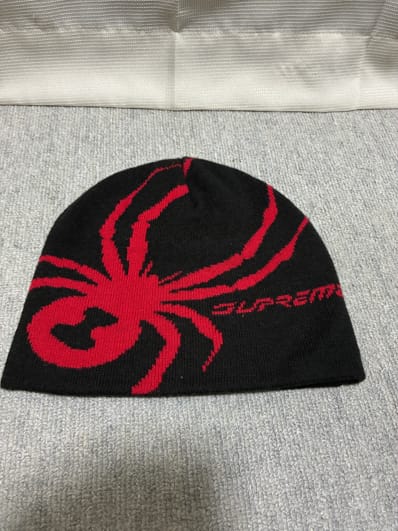 Supreme x Spyder Beanie "Black"