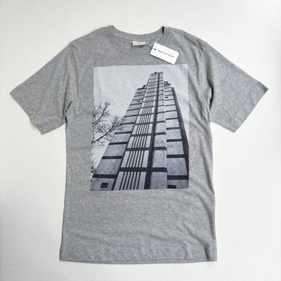 DRIES VAN NOTEN フォトプリント ロゴ Tシャツ
