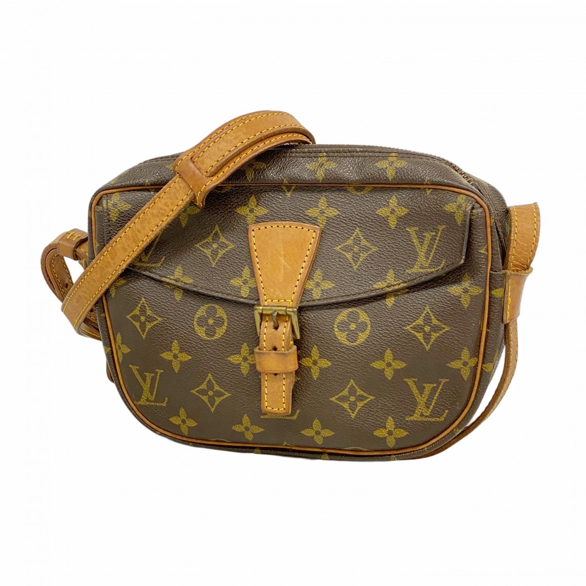 【6dd4839】ルイヴィトン ショルダーバッグ モノグラム ジュヌフィーユPM M51227 ブラウン【中古】レディース