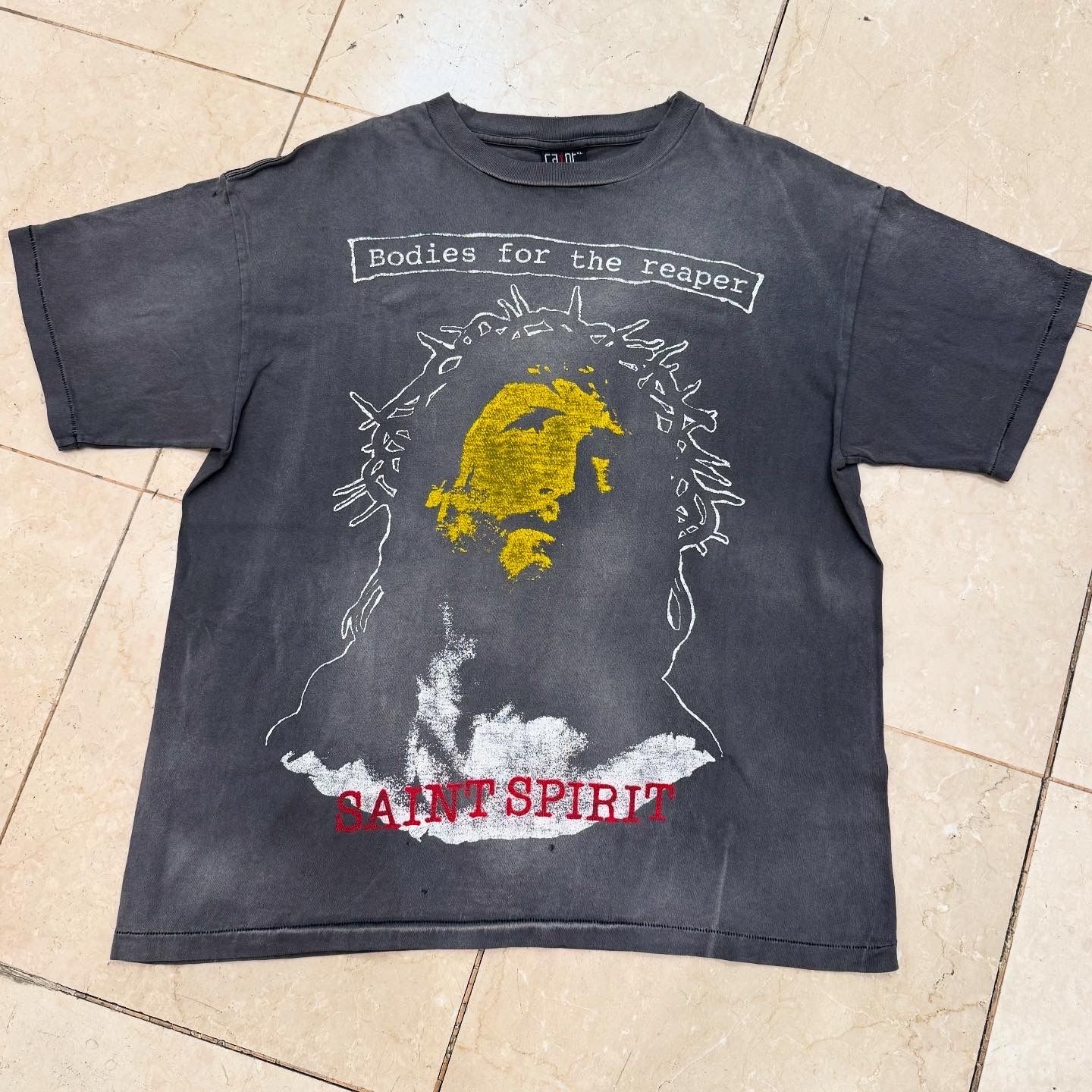 SAINT Mxxxxxx 23AW B For Reaper SS Tee "Black"