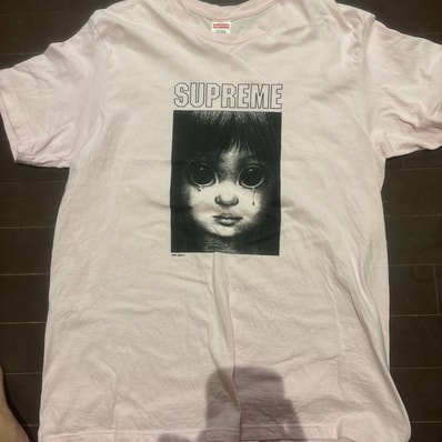Supreme Margaret Keane Teardrop Tee "Light Pink"