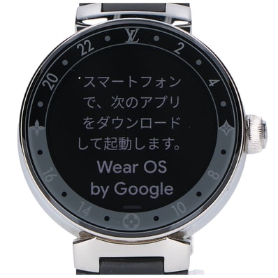 ルイヴィトン QA050Z タンブールホライゾン V2 コネクテッドウォッチ スマートウォッチ