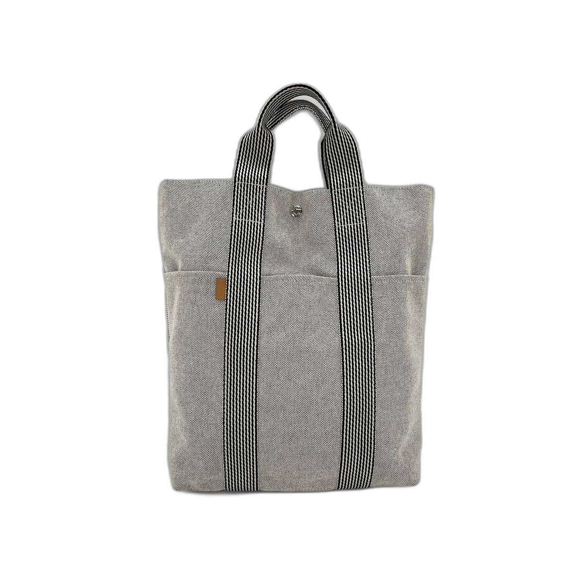 エルメス HERMES ニューフールトゥ カバス トートバッグ キャンバス【中古】