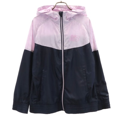 NEW BALANCE ニューバランス ウインドブレーカー L パープル系 裏メッシュ