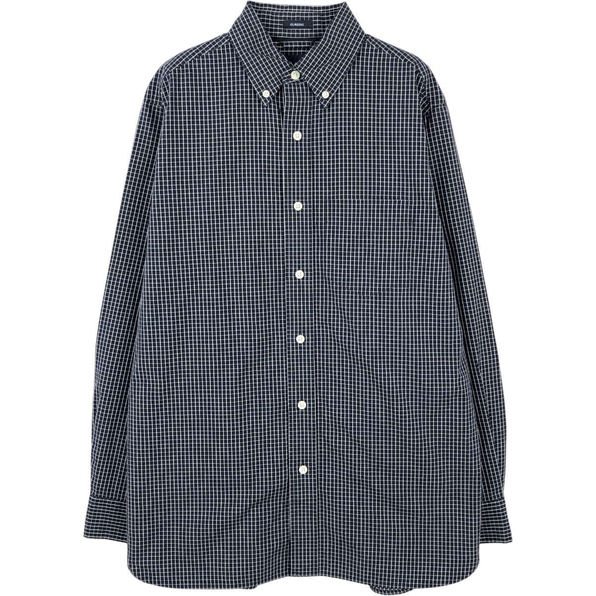 古着 ギャップ GAP 長袖 ボタンダウンチェックシャツ メンズS相当/eaa659920