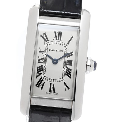 ☆良品 カルティエ タンクアメリカンSM WSTA0016 レディース 【中古】