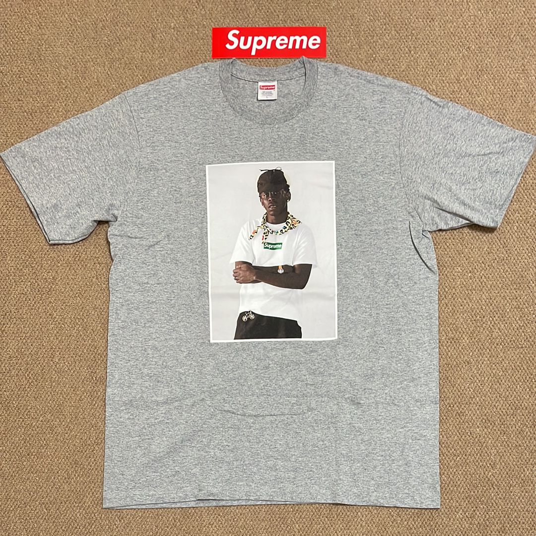 Supreme Tyler, The Creator Tee "Heather Grey"