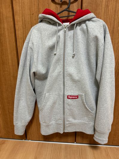 Supreme Double Hood Facemask Zip Up Hooded Sweatshirt "Heather Grey"