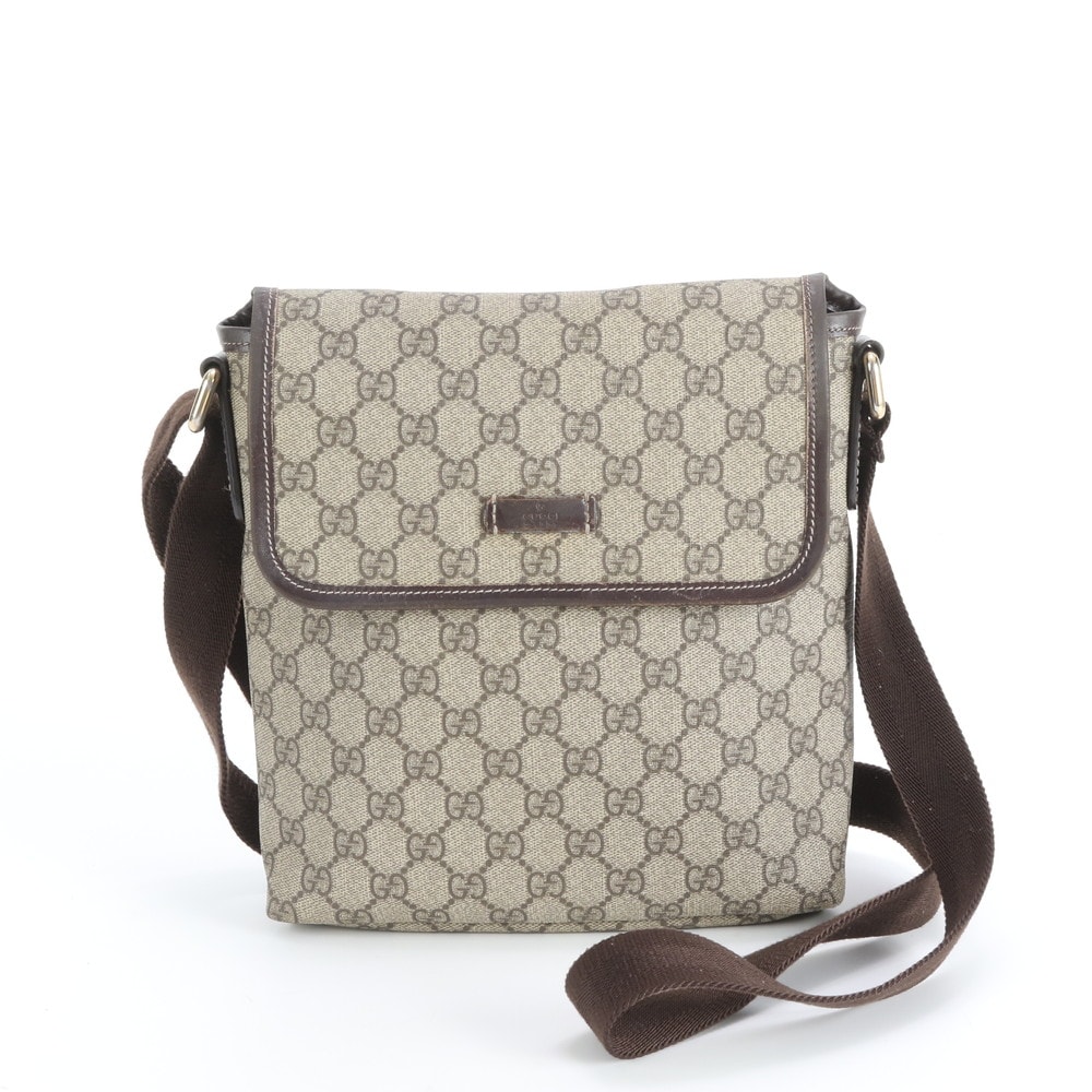 ■美品 グッチ GGスプリーム 223666 ショルダーバッグ