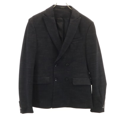 ZARA MAN ザラマン ダブル テーラードジャケット 48 ブラック