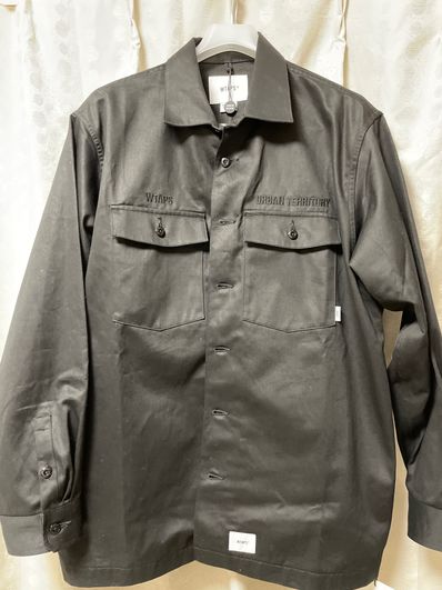 Wtaps BUDS / LS / COTTON. TWILL "Black"