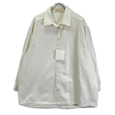 ザ ロウ 5947 W1493 FRANNIE SHIRT フランニーシャツ ホワイト S