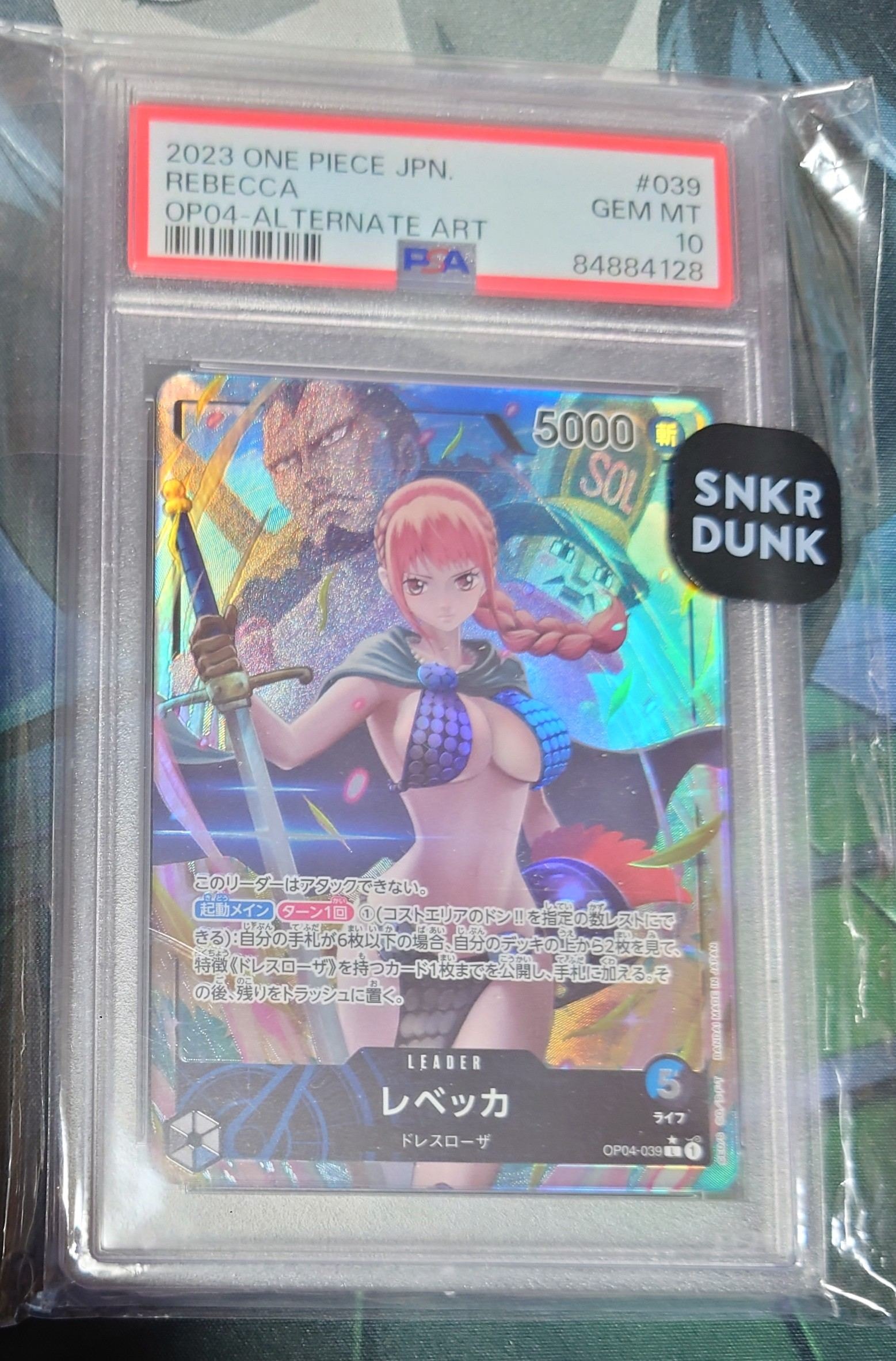 Rebecca L-P [OP04-039] (Booster Pack The Kingdom Of Conspiracy)