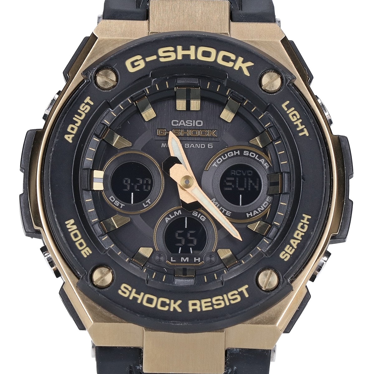 ジーショック GST-W300G-1A9JF G-STEEL Mid Size Series ジースチール マルチバンド6 タフソーラー電波