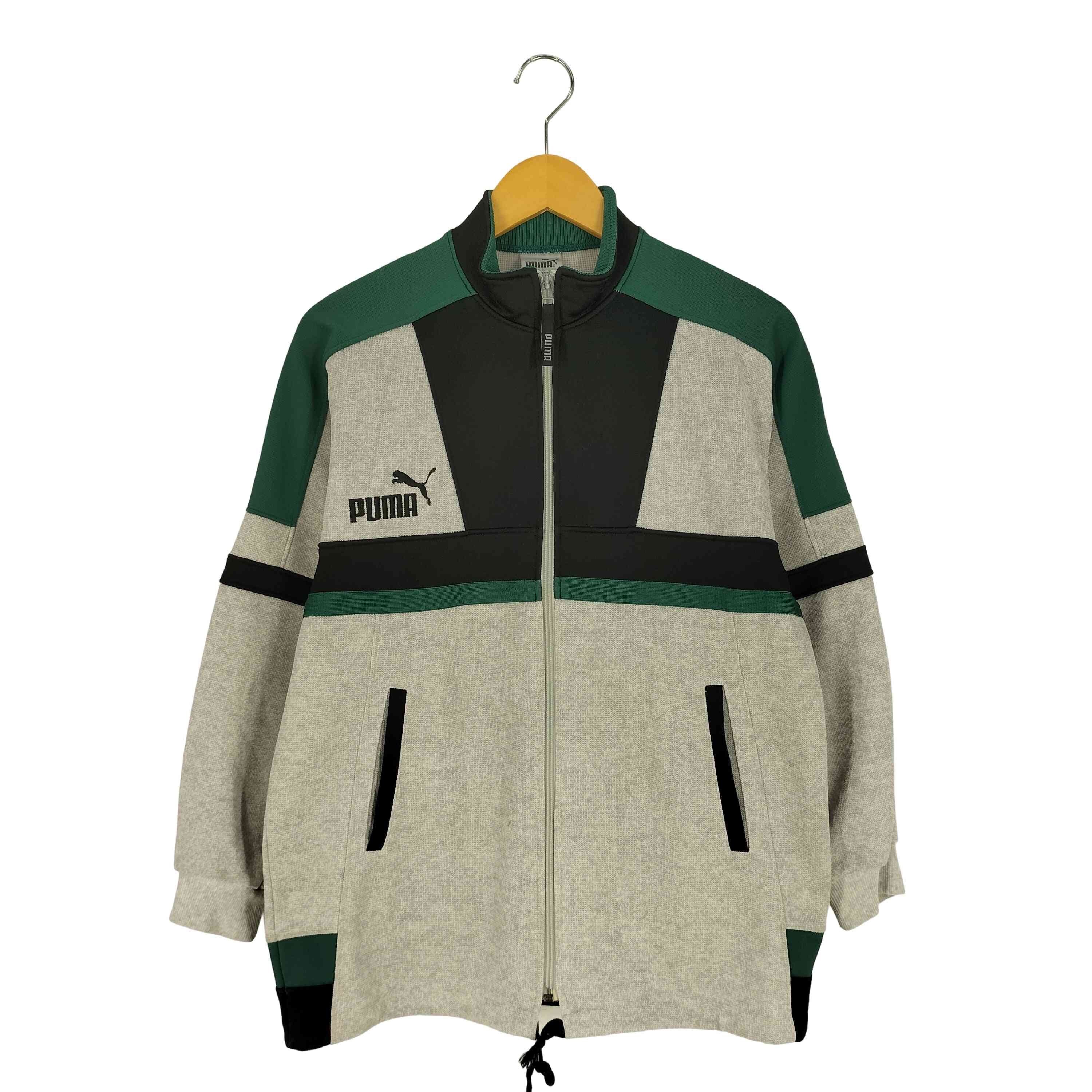 80s-90s ヒットユニオンタグ マルチカラー 裾ドローコード トラックジャケット【1139281280685】