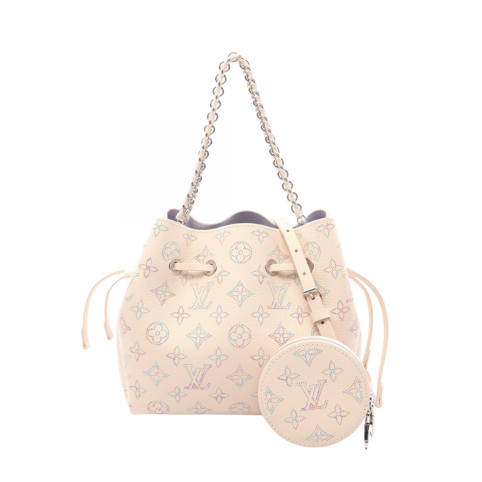 ルイ・ヴィトン LOUIS VUITTON ベラ 2WAY ハンドバッグ バッグ レザー マヒナ ベージュ レディース ベージュ系 / マルチカラー M2A168 【中古】