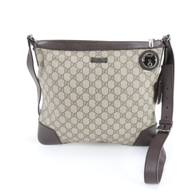 ■美品 グッチ GGスプリーム 148476 ショルダーバッグ