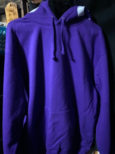 Supreme Contrast Hooded Sweatshirt "Purple"