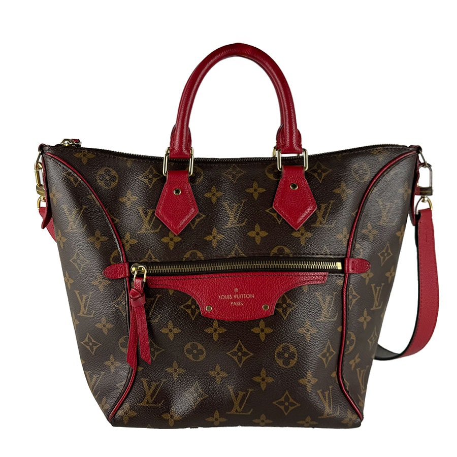 ルイ ヴィトン LOUIS VUITTON ショルダーバッグ ハンドバッグ モノグラム トゥルネルPM モノグラムキャンバス レッド/ブラウン レディース M44027【中古】 z10942