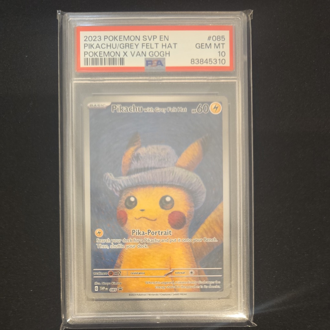 PSA10】ピカチュウ : プロモ [SVP EN 085](「ゴッホ展